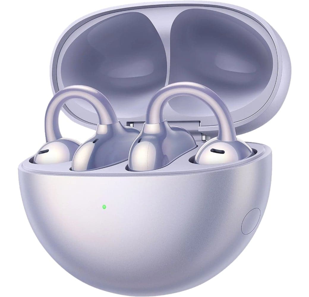 Purple Huawei FreeClip Headphones.1