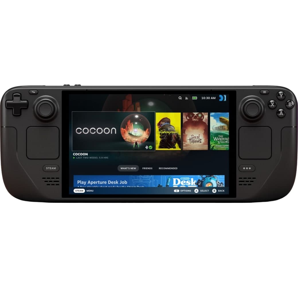 Black Valve Steam Deck OLED 512GB Console.1
