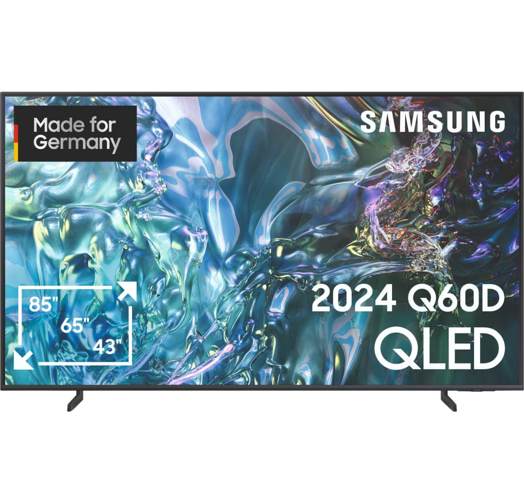 Black Samsung GQ65Q60DAUXZG - TV 65" QLED 4K.1