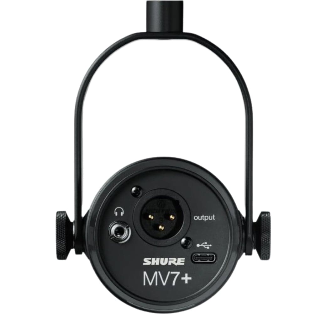 Schwarz Shure MV7+ Podcast Microphone.3