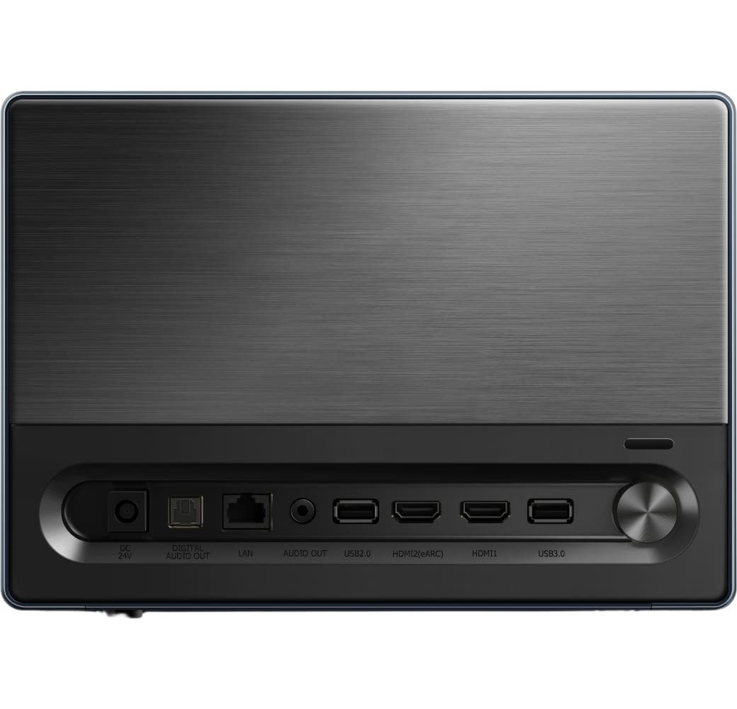 Black Hisense C1 Smart Mini Projector - UHD 4K.5