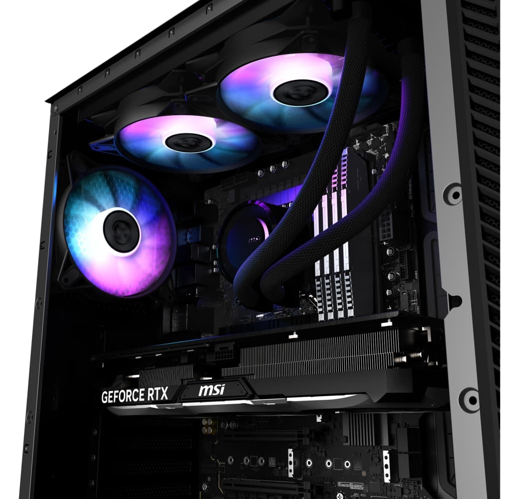 Schwarz MSI MPG Infinite X2 14NUF7-420AT Gaming Desktop - Intel® Core™ i7-14700KF - 32GB - 1TB SSD - MSI GeForce® RTX 4070 Ti.5