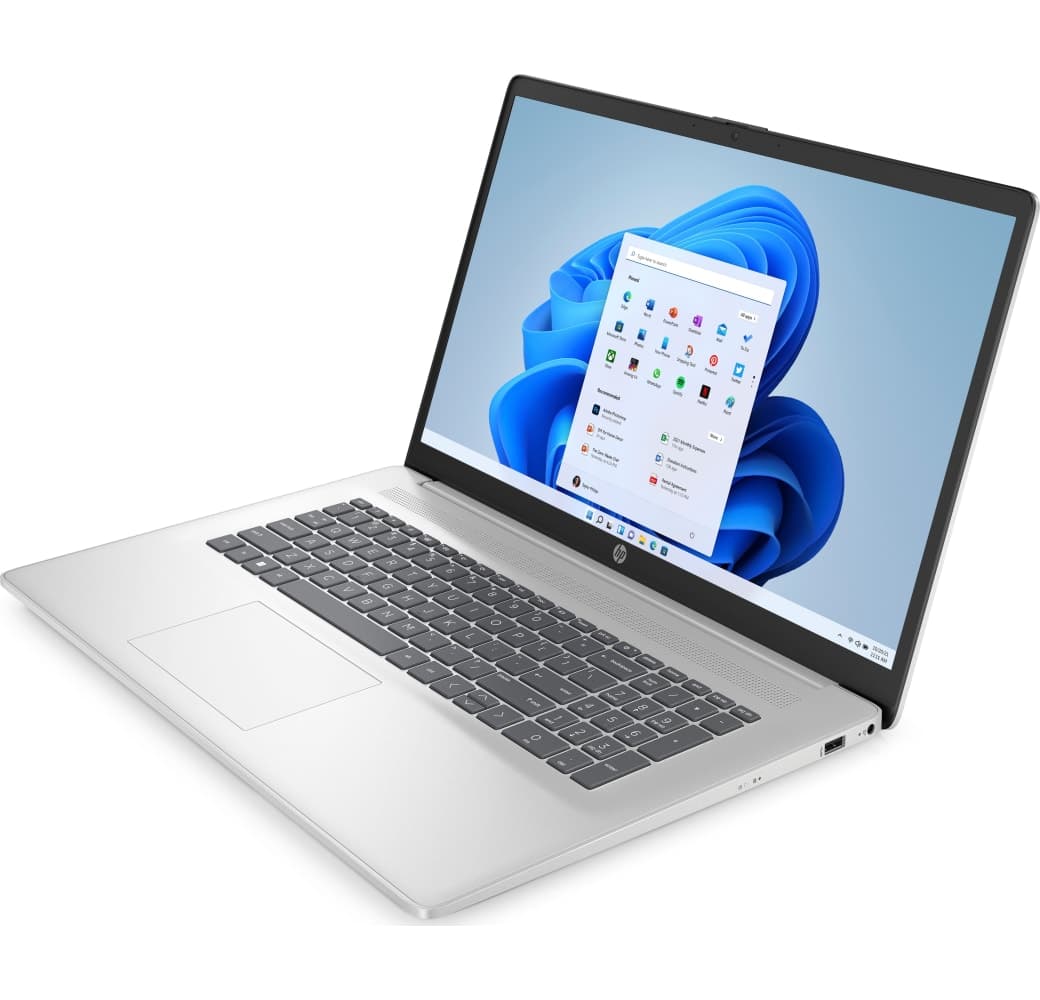 Natürliches Silber HP 17-cn4057ng Notebook - AMD Core™ 5 120U - 16GB - 1TB - Intel® Intel® Arc.2