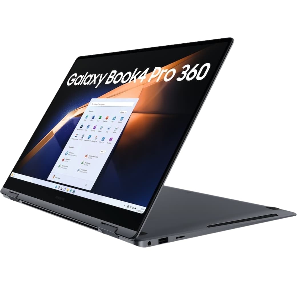 Moonstone Gray Samsung Galaxy Book 4 Pro 360 16" Notebook - Intel® Core™ Ultra 7-155H - 16GB - 512GB SSD - Intel® Intel® Arc™.1