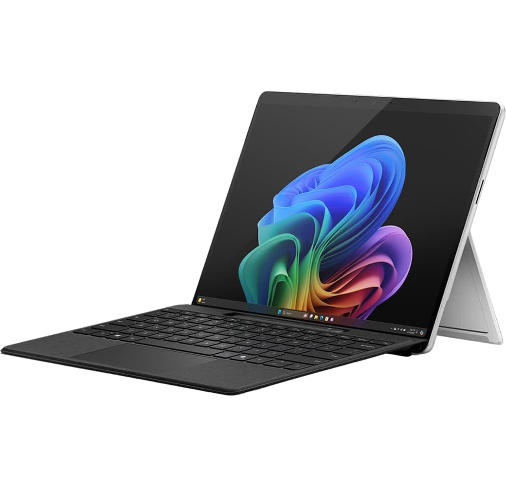 Platinum Microsoft Surface Pro, Copilot+ PC, 13” OLED Touchscreen, Snapdragon® X Elite, 16GB RAM, 1TB SSD, 11. Edition, Platin.3