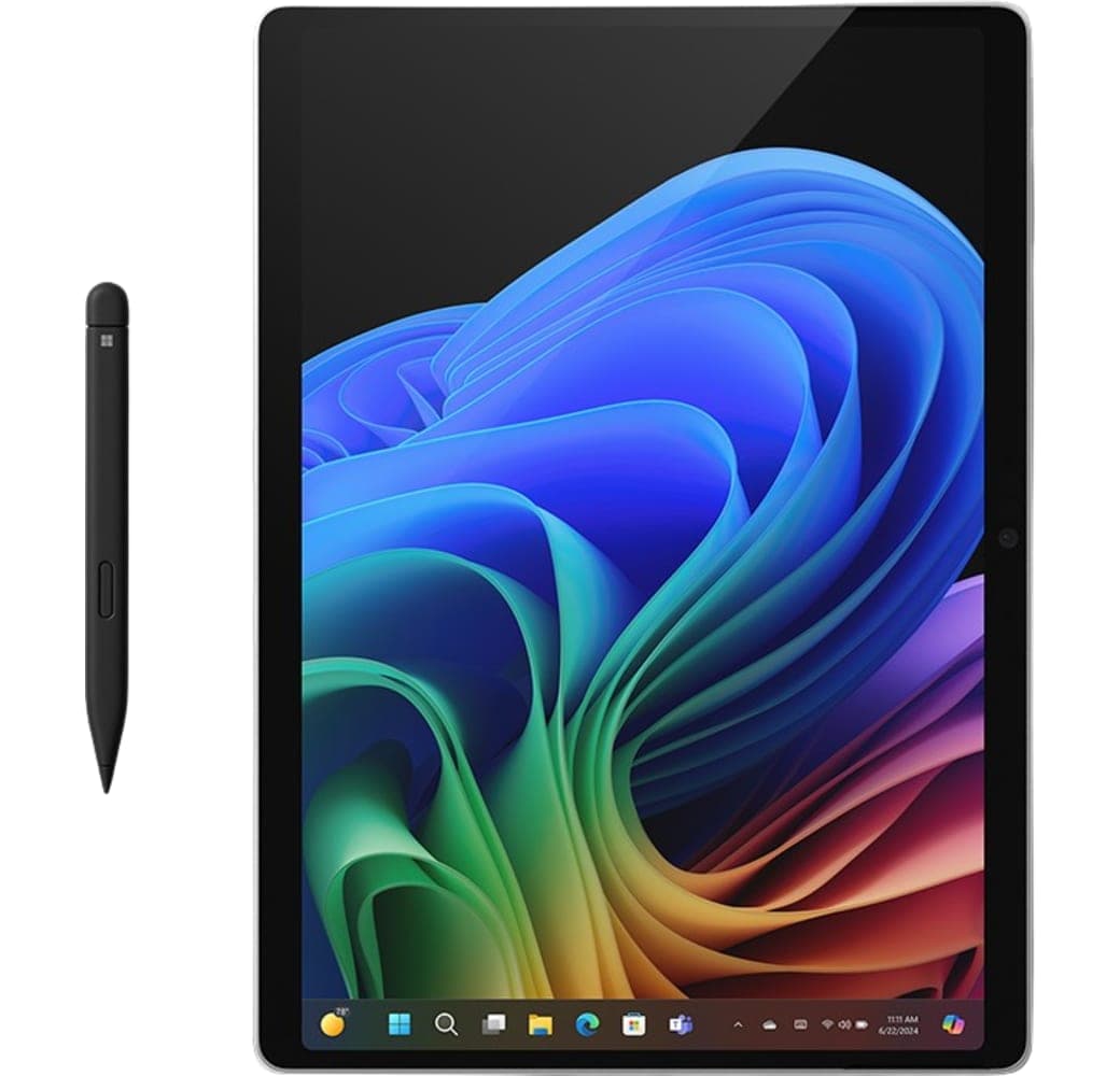 Platinum Microsoft Surface Pro, Copilot+ PC, 13” Touchscreen, Snapdragon® X Plus, 16GB RAM, 256GB SSD, 11. Edition (only Tablet).3
