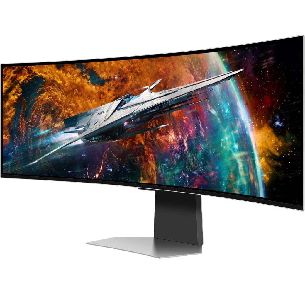 Silver Samsung - 49" Odyssey OLED G9 S49CG954SU LS49CG954SUXEN.2