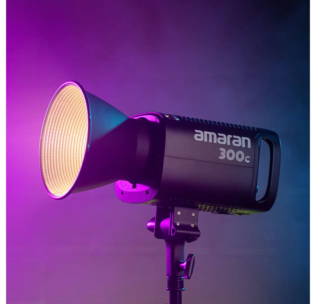 Black Aputure Amaran 300c RGB LED Monolight.6
