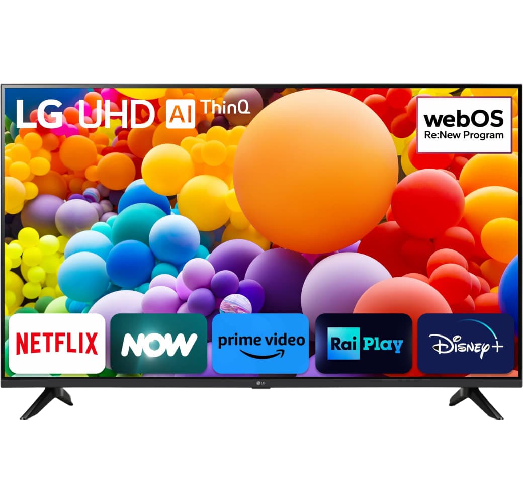 Black LG 43UT73006LA - TV 43" UHD 4K.1