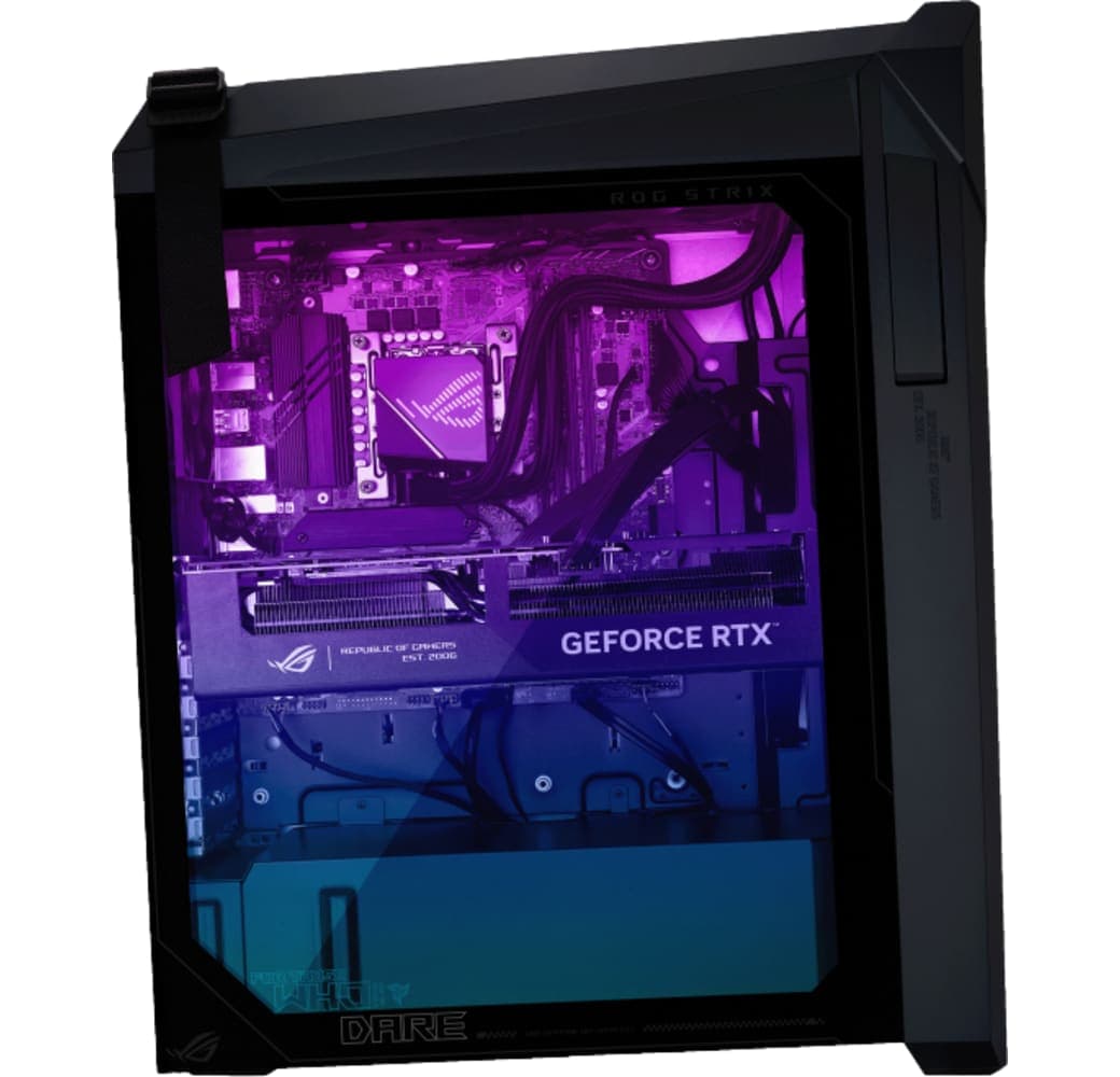 Black Asus ROG Strix Gaming Desktop - Intel® Core™ i9-14900KF - 32GB- 1TB SSD - NVIDIA® GeForce® RTX 4070.3