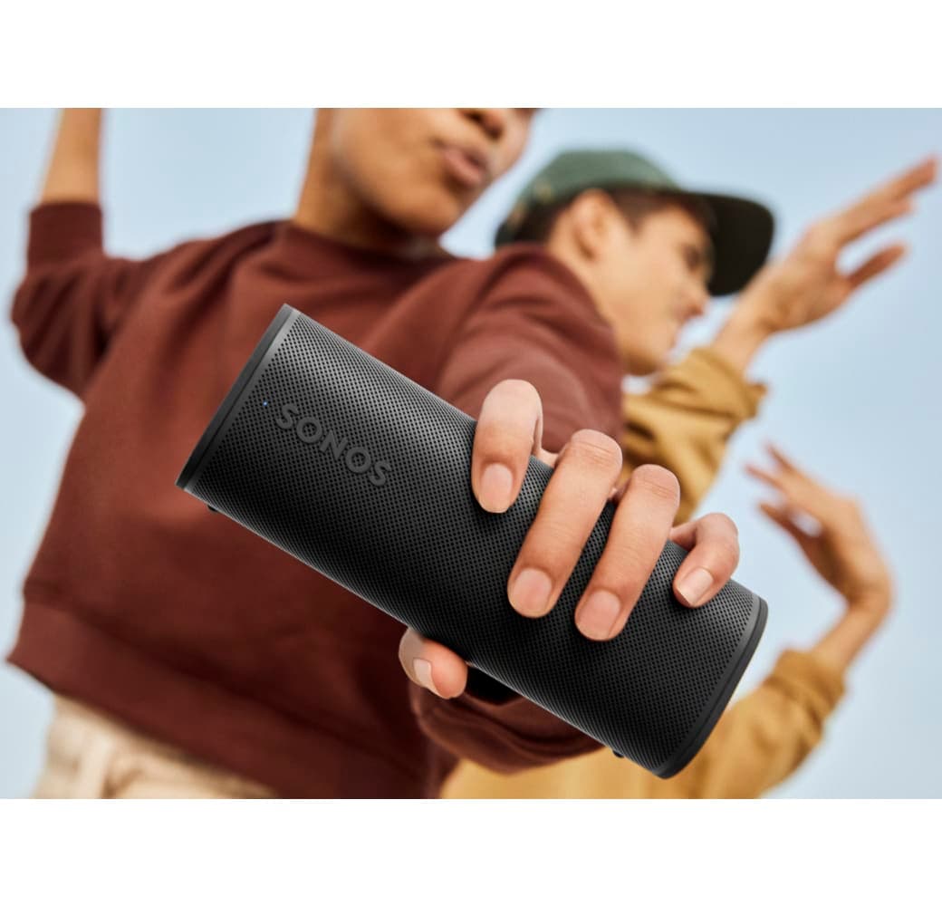 Schwarz Sonos Roam 2 Bluetooth-Lautsprecher.6