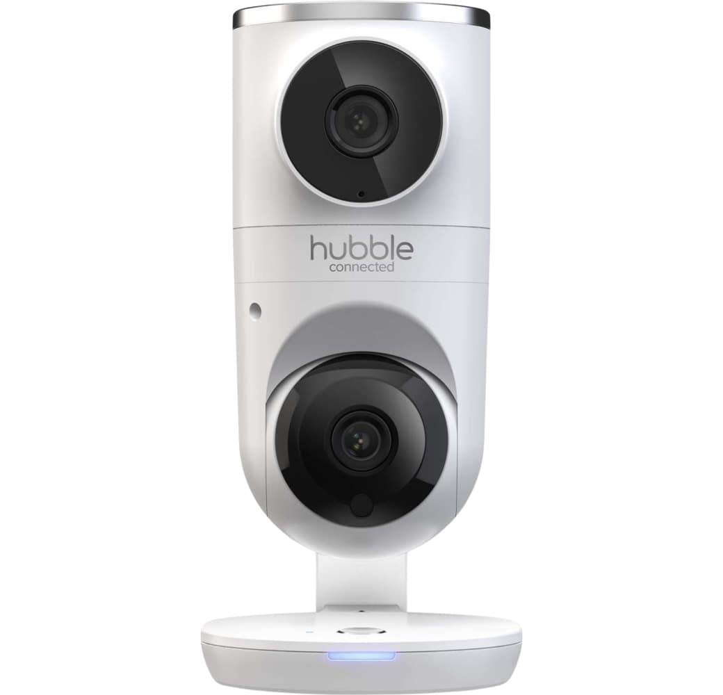 White Hubble Nursery Pal Dual Vision Baby Monitor.1