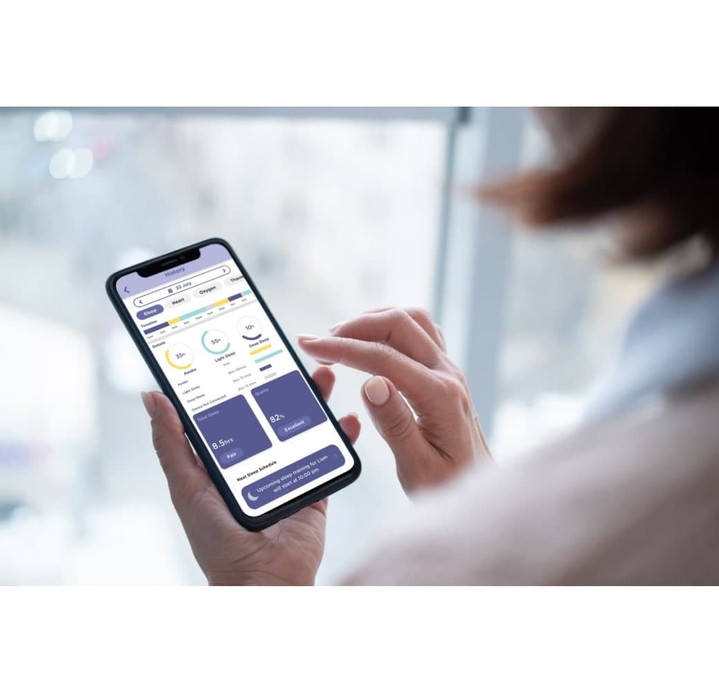 White Hubble Guardian+ Sleep Monitor.6