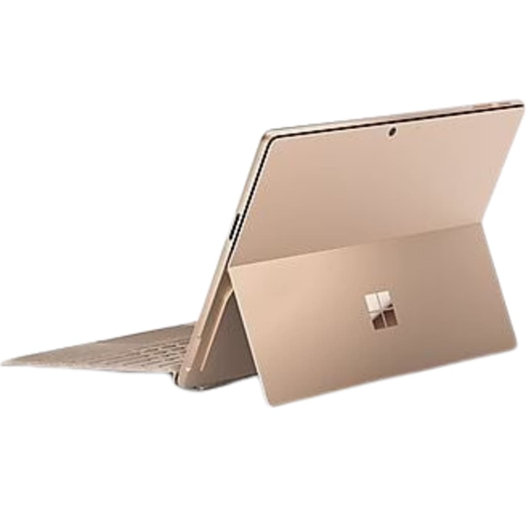 Beige Microsoft Surface Pro Keyboard with pen storage & Copilot key.2