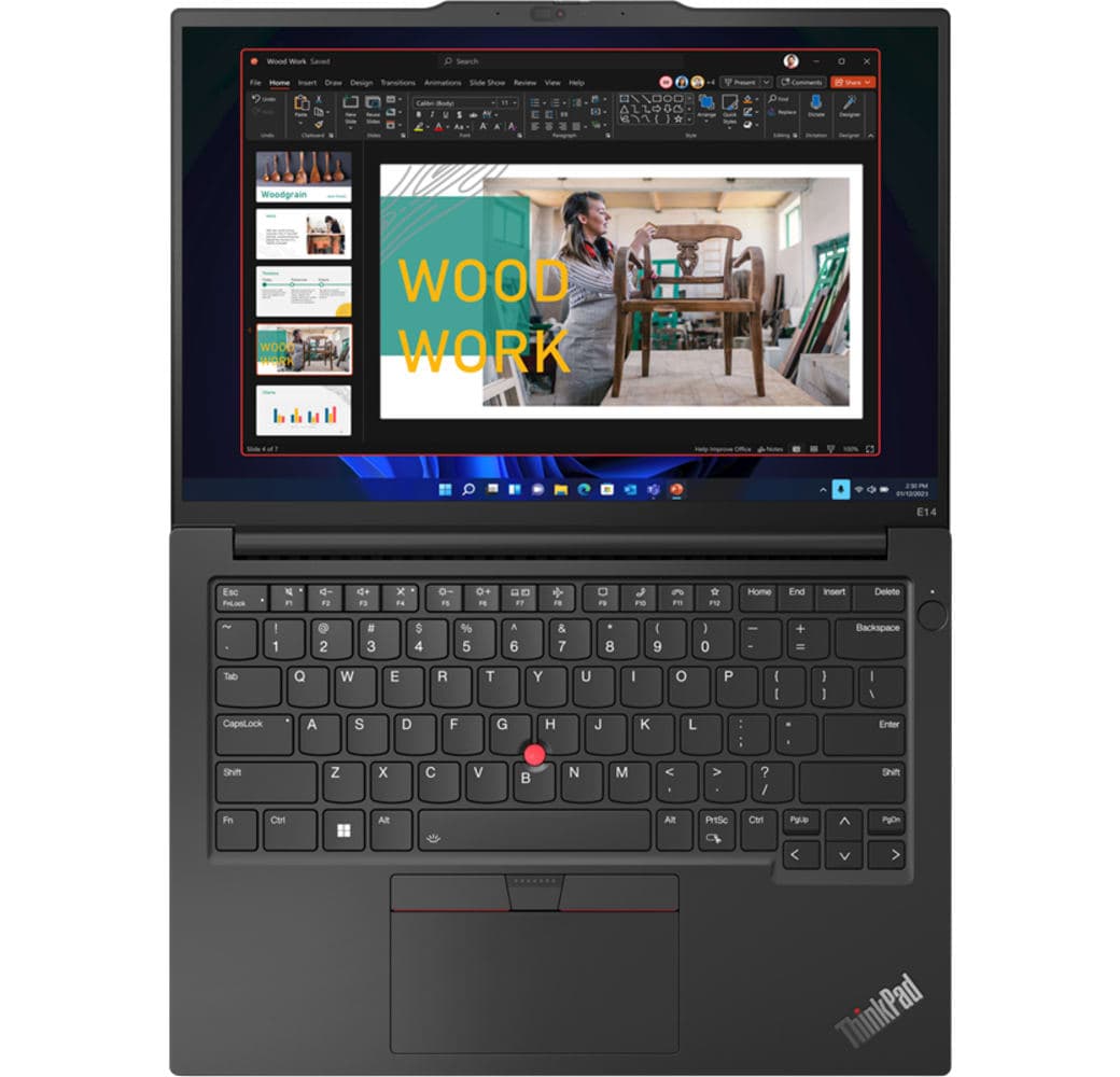 Negro Lenovo ThinkPad E14 Gen 5 Portátil - Intel® Core™ i7-1355U - 16GB - 512GB SSD - Intel® Iris® Xe Graphics.4