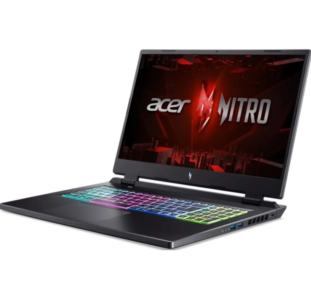 Negro Portátil para juegos Acer Nitro 17 - AMD Ryzen™ 7 7840HS - 32 GB - SSD de 1 TB - NVIDIA® GeForce® RTX™ 4070 - Inglés (QWERTY).3