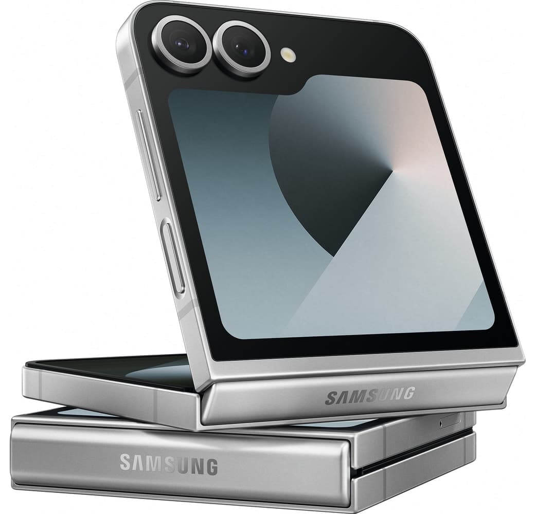 Silver Samsung Galaxy Z Flip6 Smartphone - 512GB - Dual SIM.2