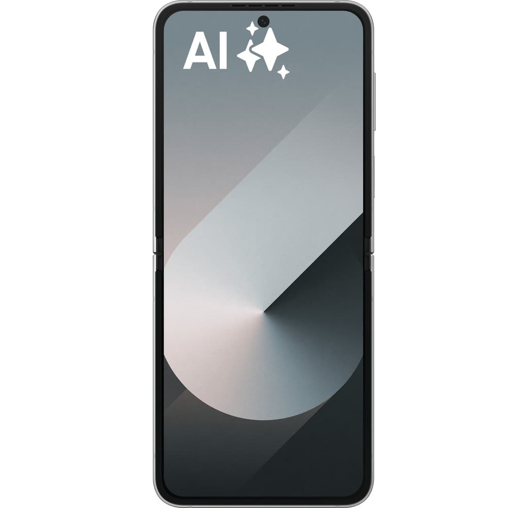 Silver Samsung Galaxy Z Flip6 Smartphone - 512GB - Dual SIM.3