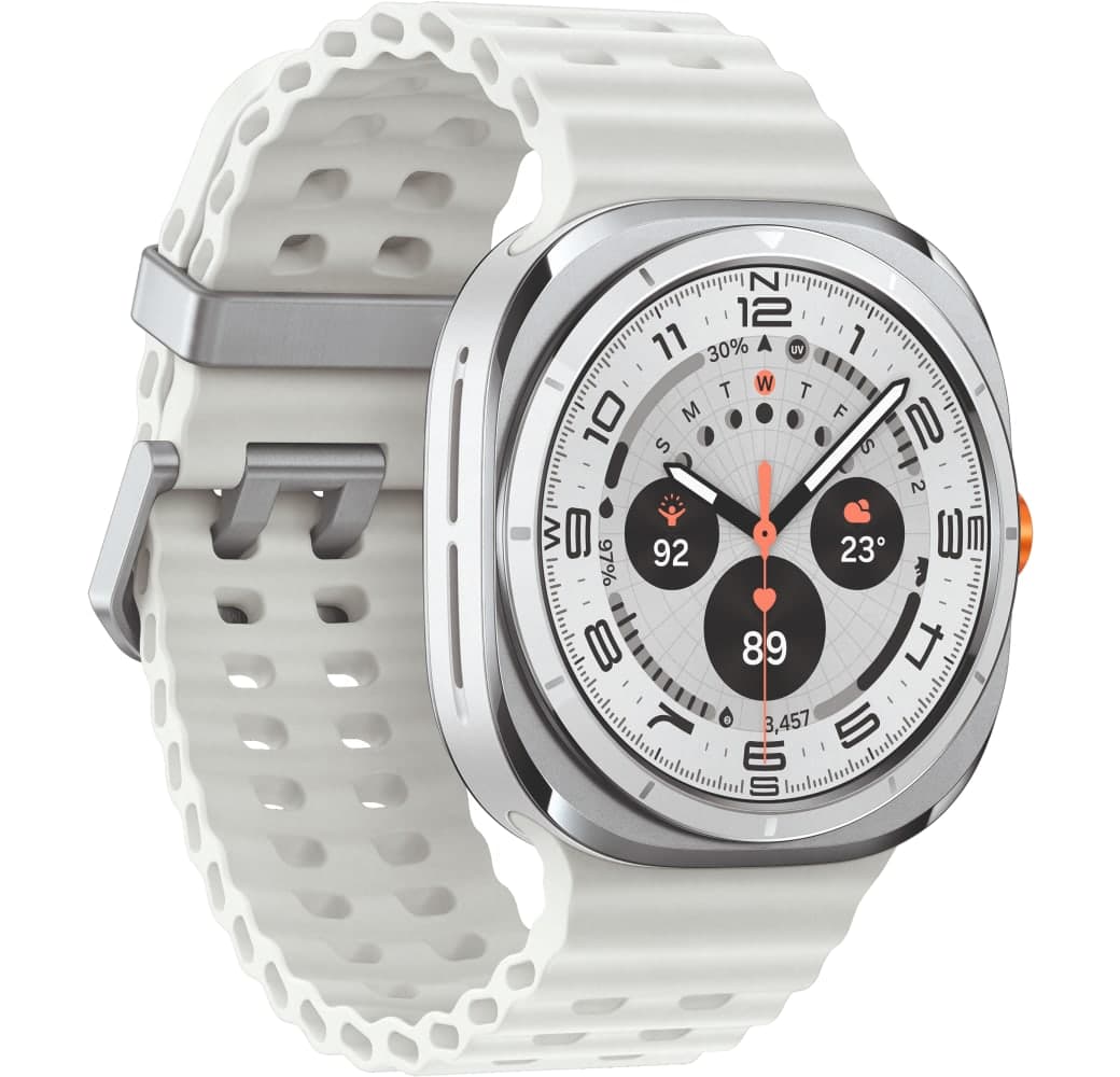 Weiß Samsung Galaxy Watch Ultra LTE Smartwatch, Titanium Case, 47 mm.3