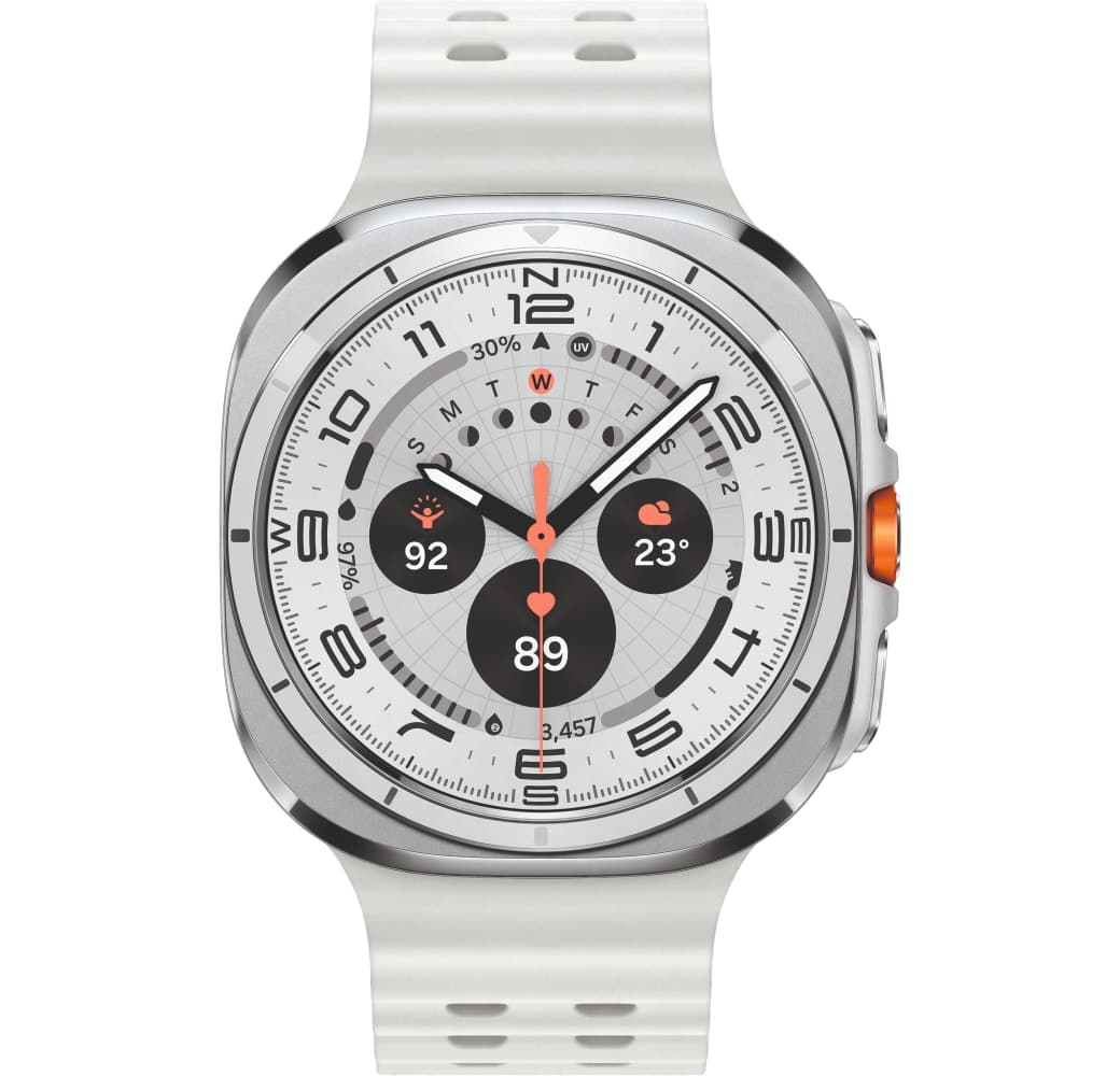 Weiß Samsung Galaxy Watch Ultra LTE Smartwatch, Titanium Case, 47 mm.4