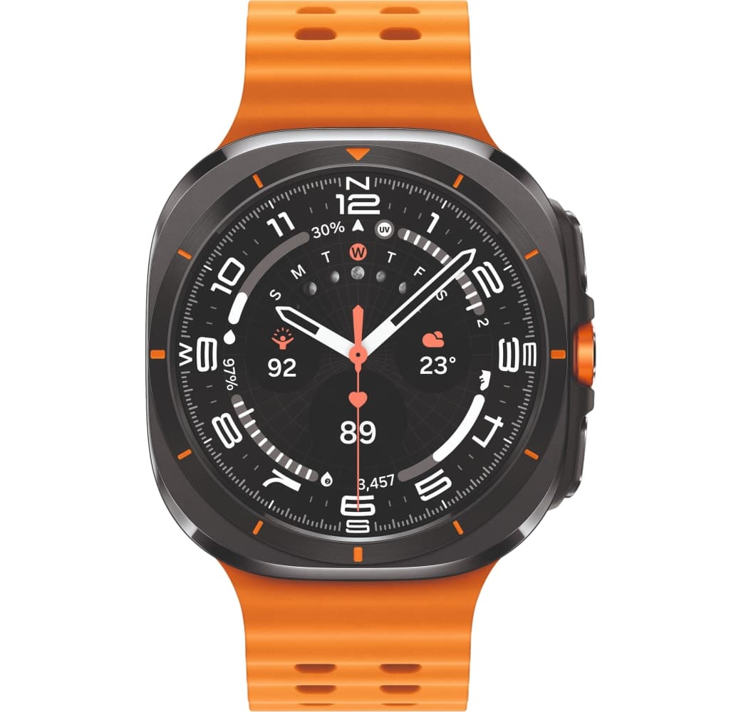 Orange Samsung Galaxy Watch Ultra LTE Smartwatch, Titanium Case, 47 mm.5