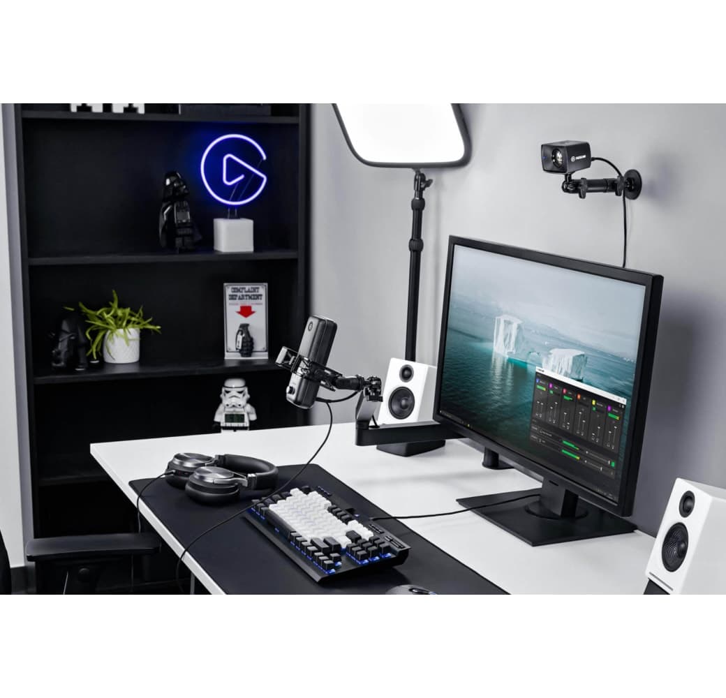 Black Elgato Wave: 3 Streaming and Podcasting Microphone.6