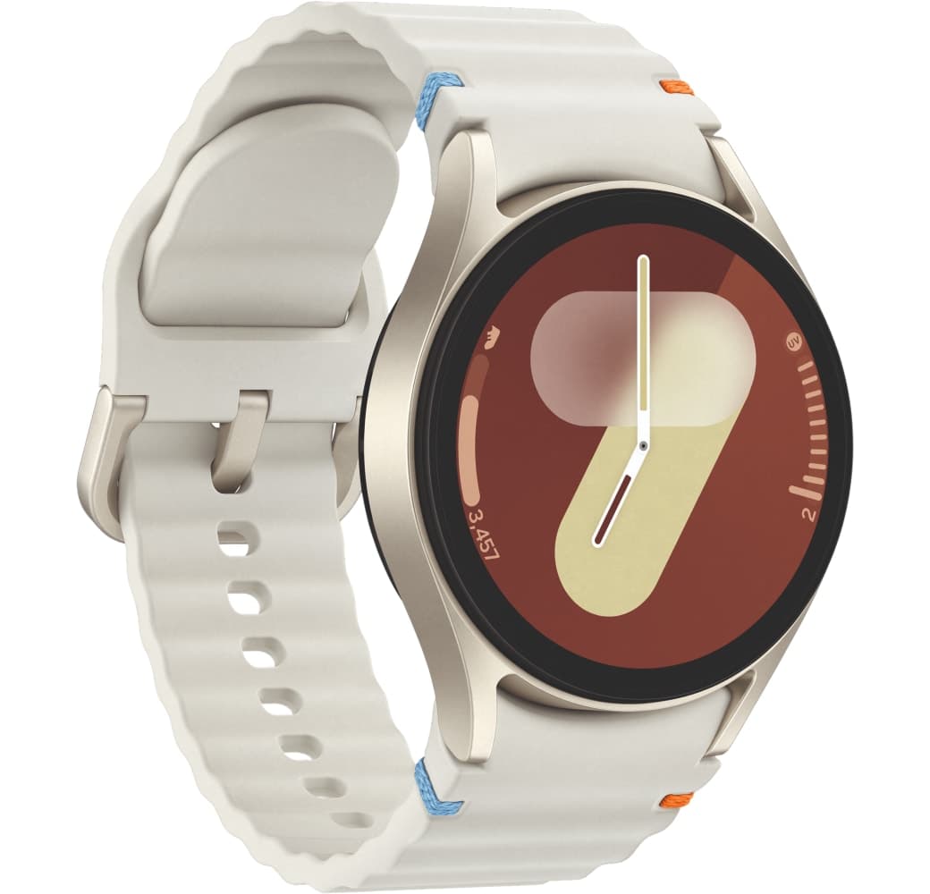 Cream Samsung Galaxy Watch7 Smartwatch, Aluminium Case, 40 mm.3