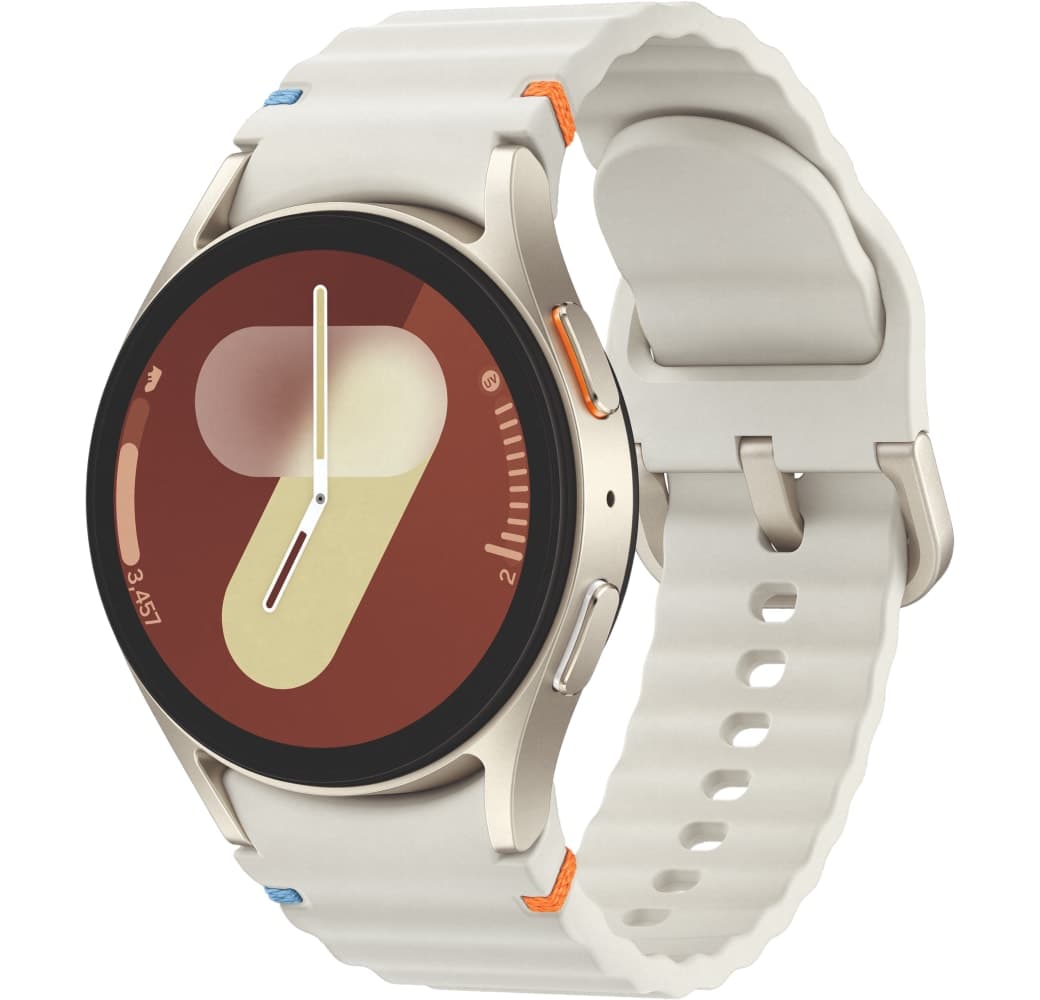 Cream Samsung Galaxy Watch7 LTE Smartwatch, Aluminium Case, 40 mm.1