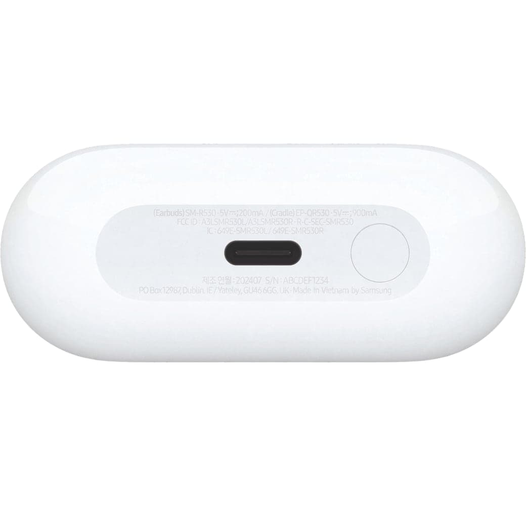 White Samsung Galaxy Buds3 In-ear Bluetooth Headphones.6