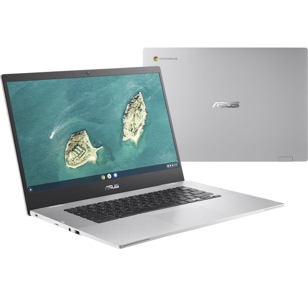 Silver Asus Chromebook CX1 CX1500CKA-EJ0160 Laptop - Intel® Celeron®-N4500 - 4GB - 128GB SSD - Intel® UHD Graphics - Deutsch (QWERTZ).2