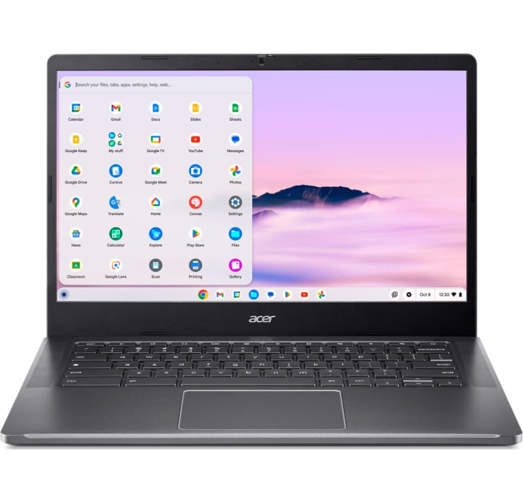 Schwarz Acer Chromebook Plus 514 Laptop - Intel® Core™ i3-N305 - 8 GB - 128 GB SSD - Intel® UHD-Grafik - Deutsch (QWERTZ).1