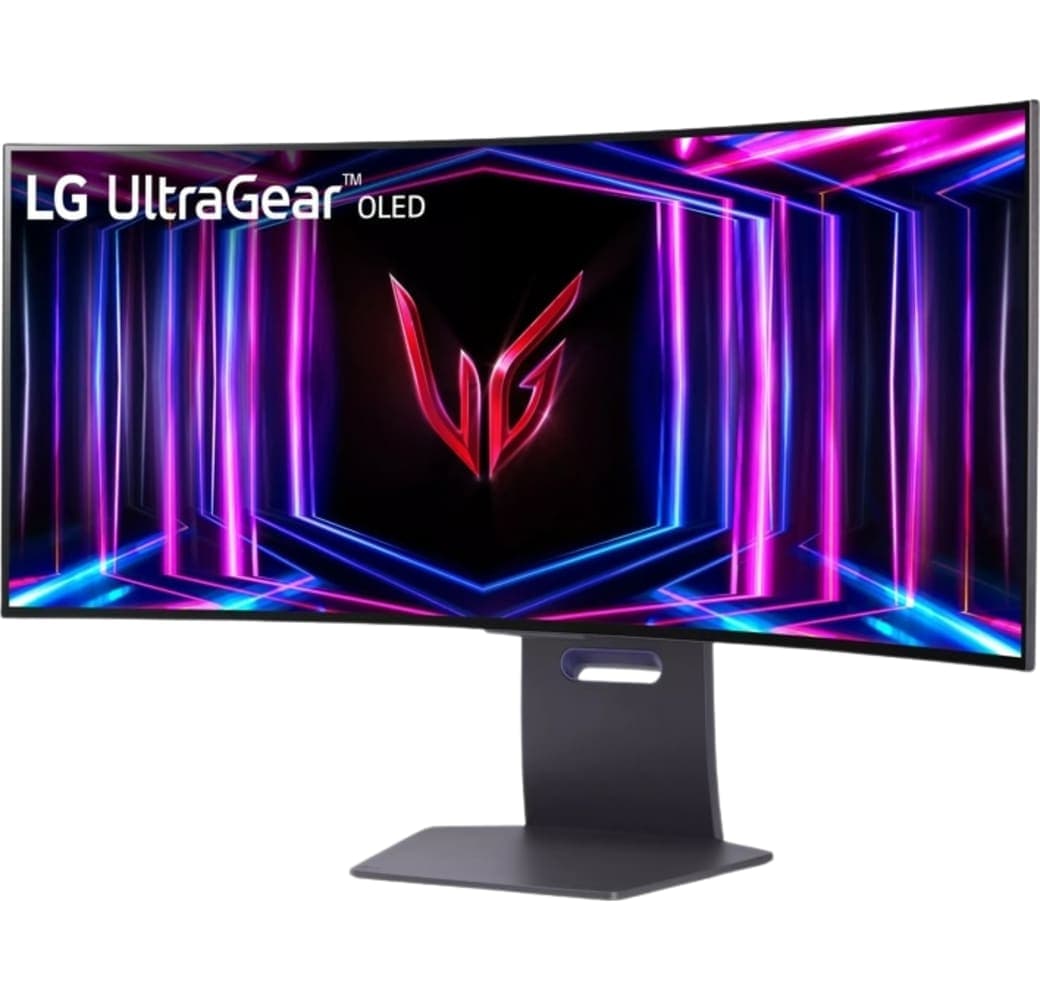 Black LG - 34" LG 34GS95QE-B 34" UltraGear Curved OLED Gaming Monitor 34GS95QE-B.2