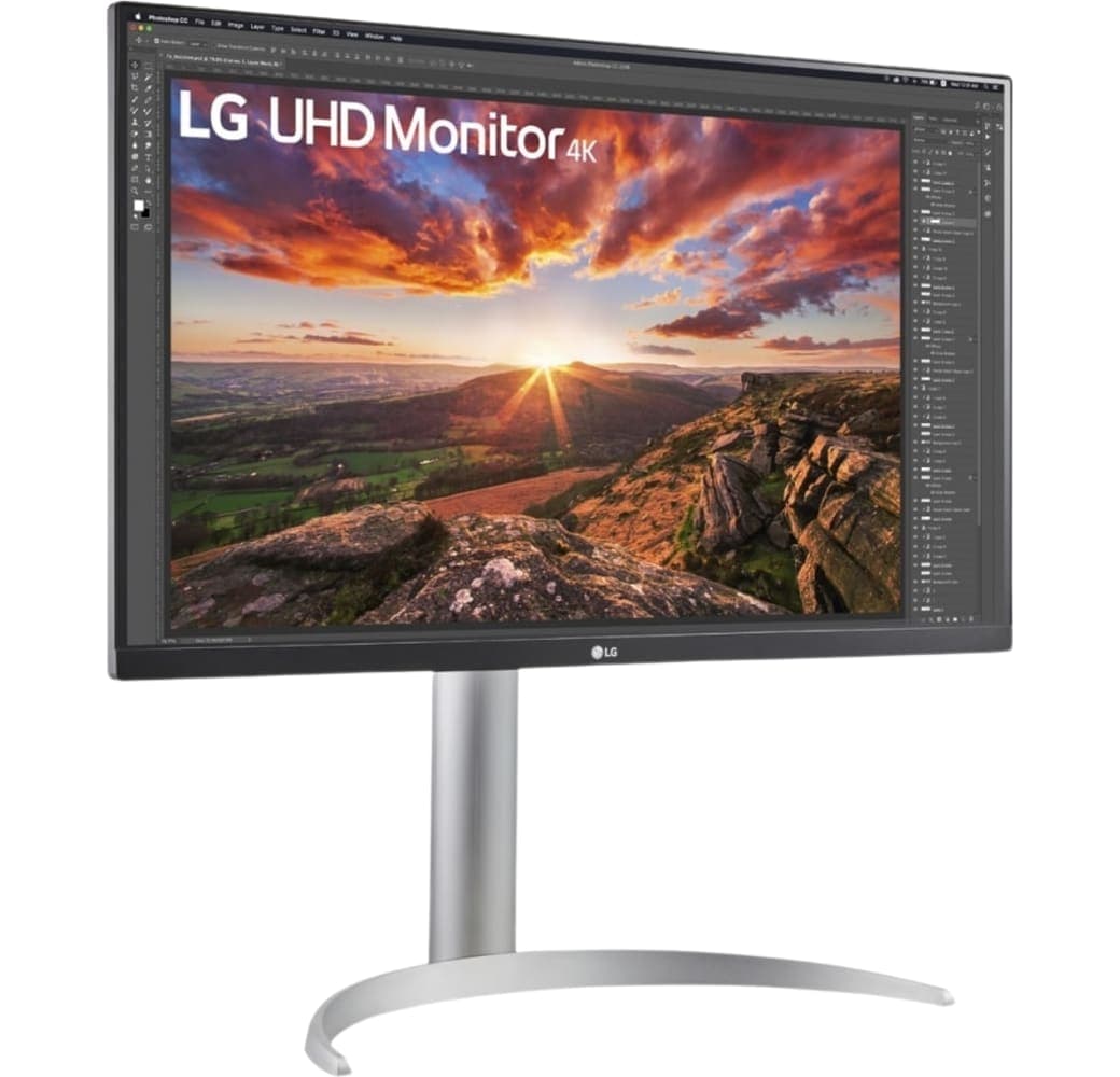 Black LG - 27" LG 27UP85NP-W 27" UHD 4K Monitor 27UP85NP-W.3