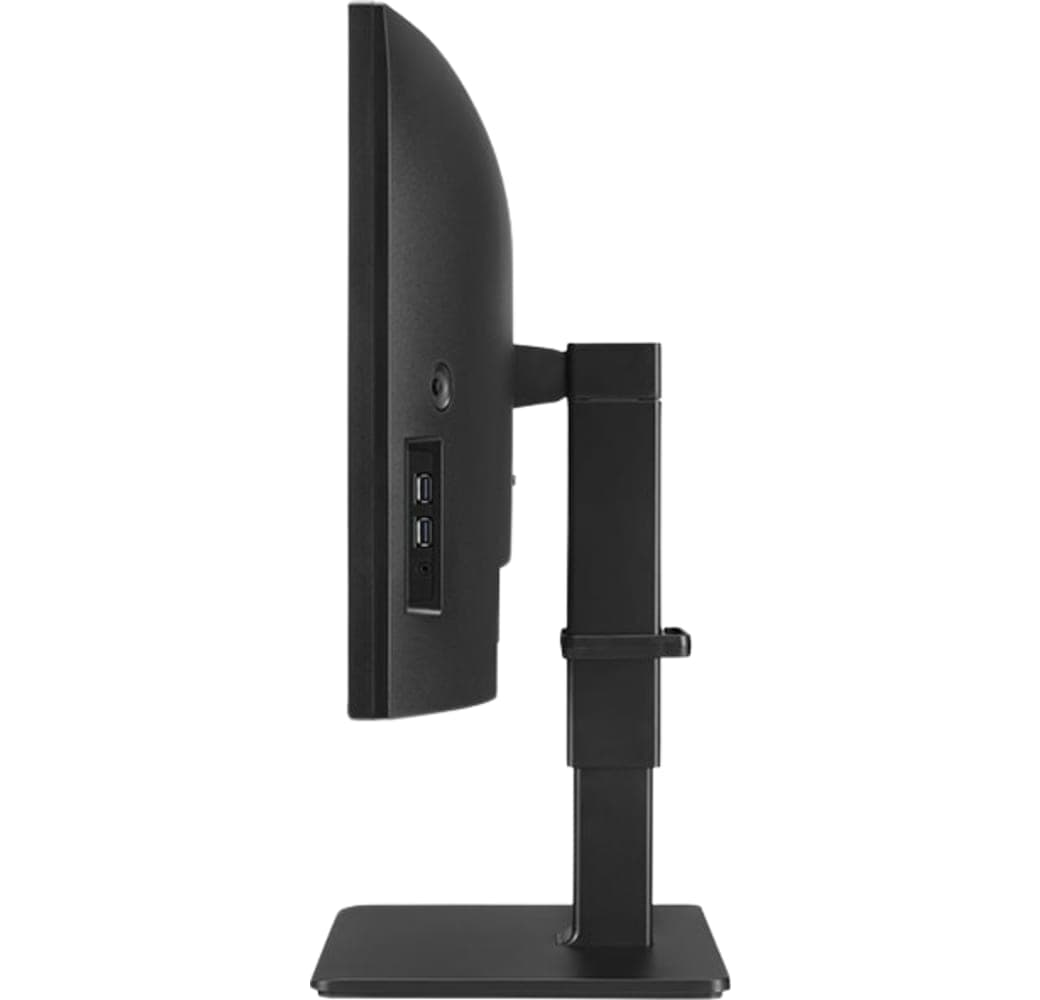 Black LG - 34" LG 34BQ77QC-B 34" UltraWide WQHD IPS Webcam & Microphone Monitor 34BQ77QC-B.3