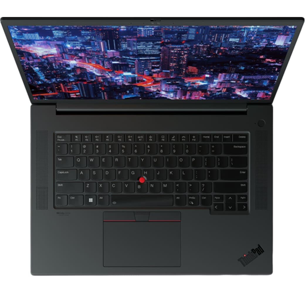 Black Lenovo ThinkPad P1 G6 16" Laptop - Intel® Core™ i7-13700H - 32GB - 1TB SSD - NVIDIA® RTX 2000.5