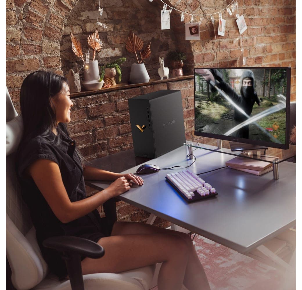 Black HP Victus TG02-2000ng Gaming Desktop - Intel® Core™ i7-14700F - 32GB - 1TB SSD - NVIDIA® GeForce® RTX™ 4060 TI.4