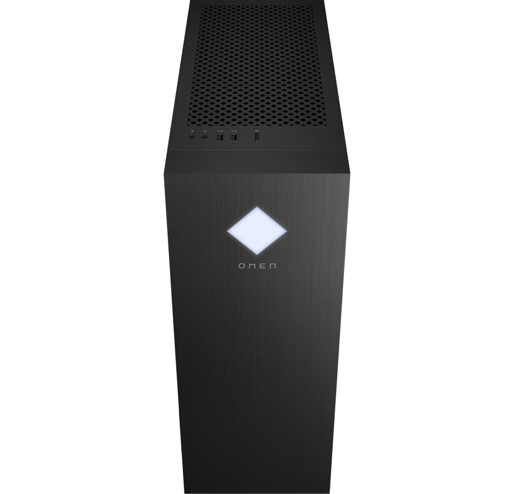 Black HP OMEN 25L GT15-2006ng Gaming Desktop | Gaming PC - Intel® Core™ i7-14700F - 16GB - 1TB SSD - NVIDIA® GeForce® RTX™ 4070 TI.3