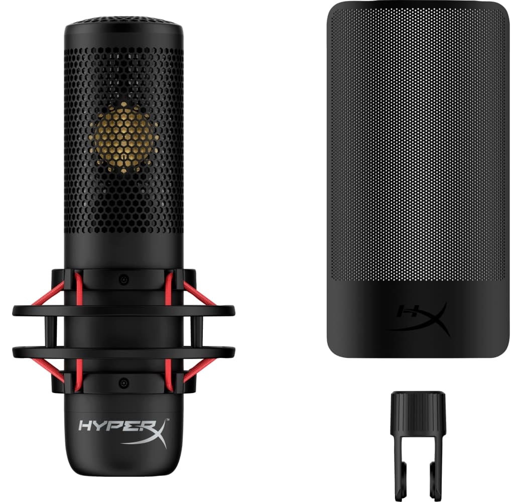 Black HyperX ProCast XLR Microphone.8