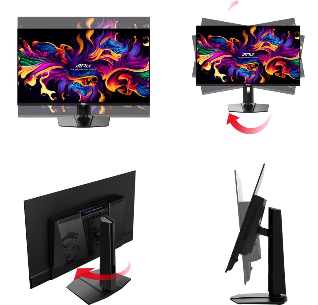 Black MSI - 32" MPG 321URXDE QD-OLED 9S6-3DD29A-006.4