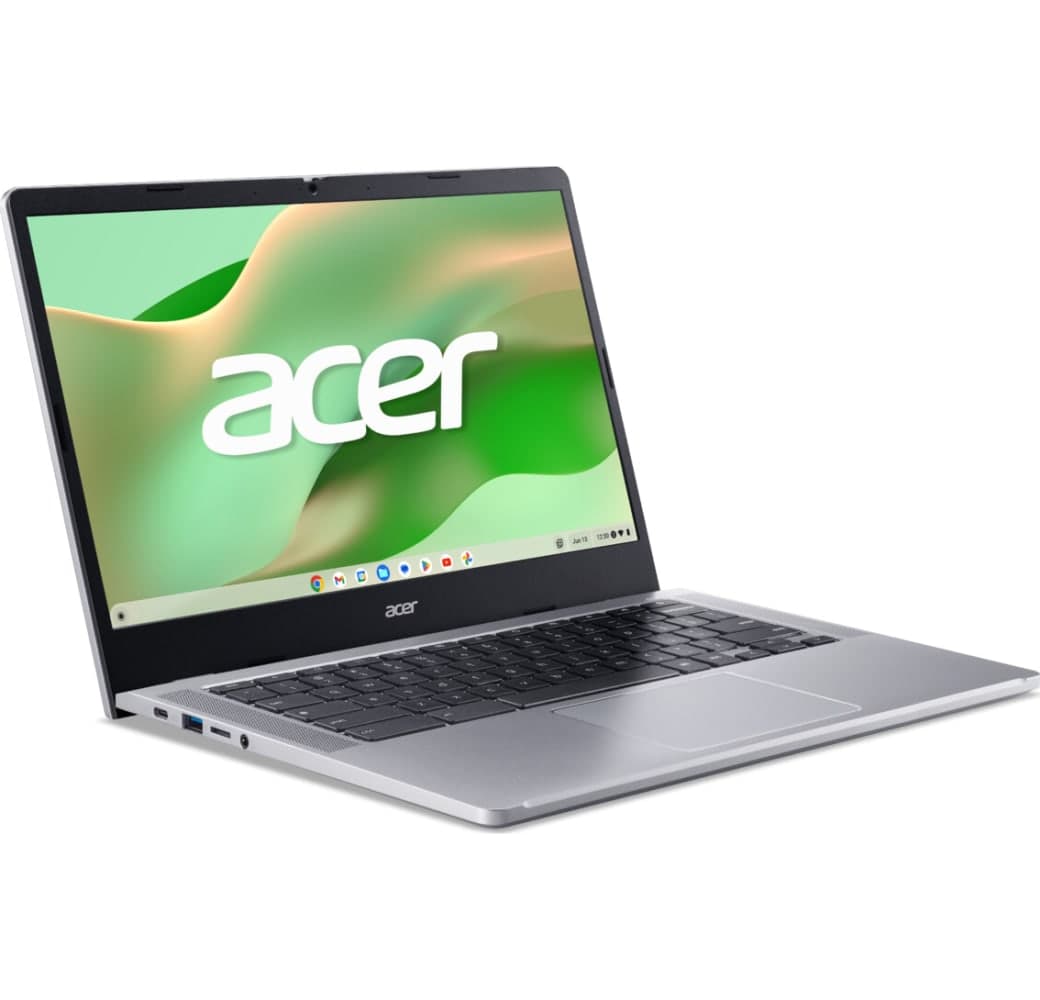 Pure Silver Acer Chromebook 314 Laptop - Intel® N-Series-N100 - 4GB - 128GB - Intel® Intel® UHD Graphics.2