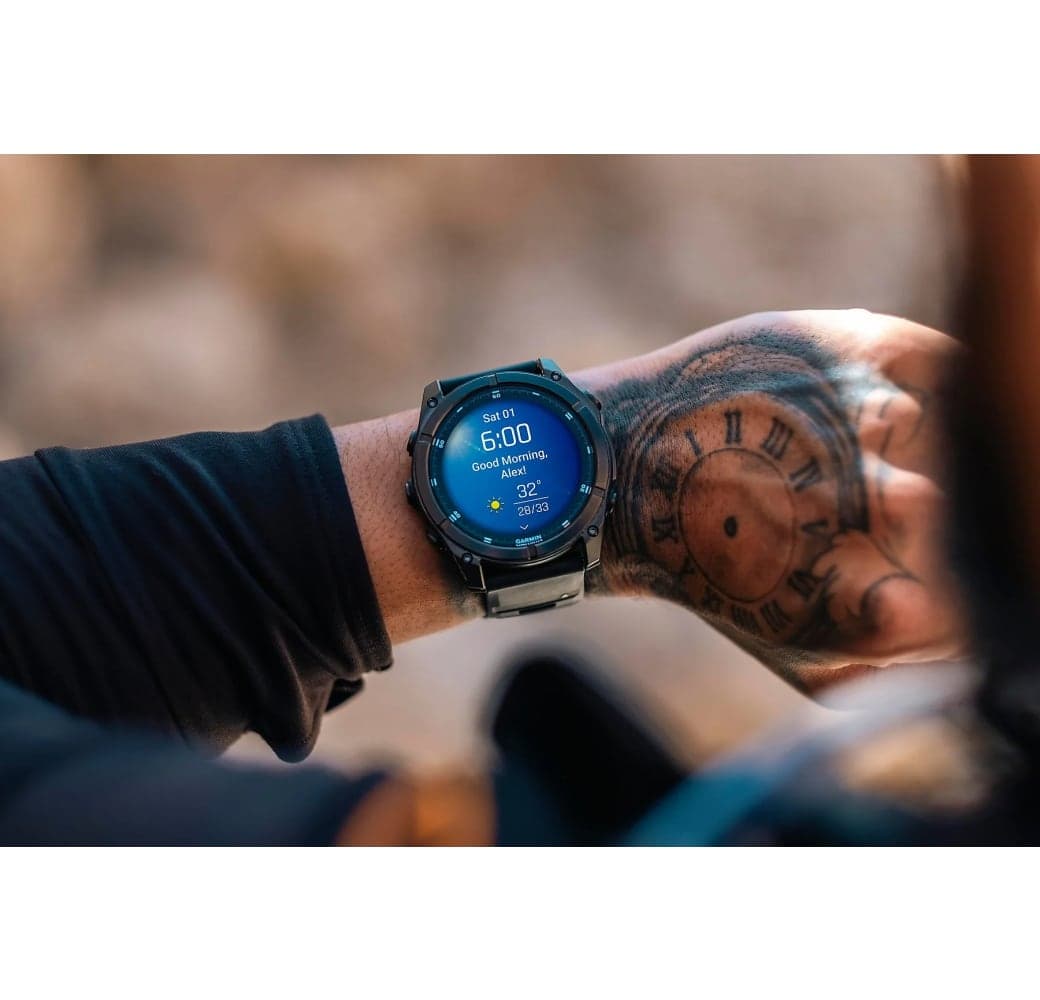 Slate Gray Garmin Fēnix® 8 Smartwatch, Stainless Steel, 51mm.2