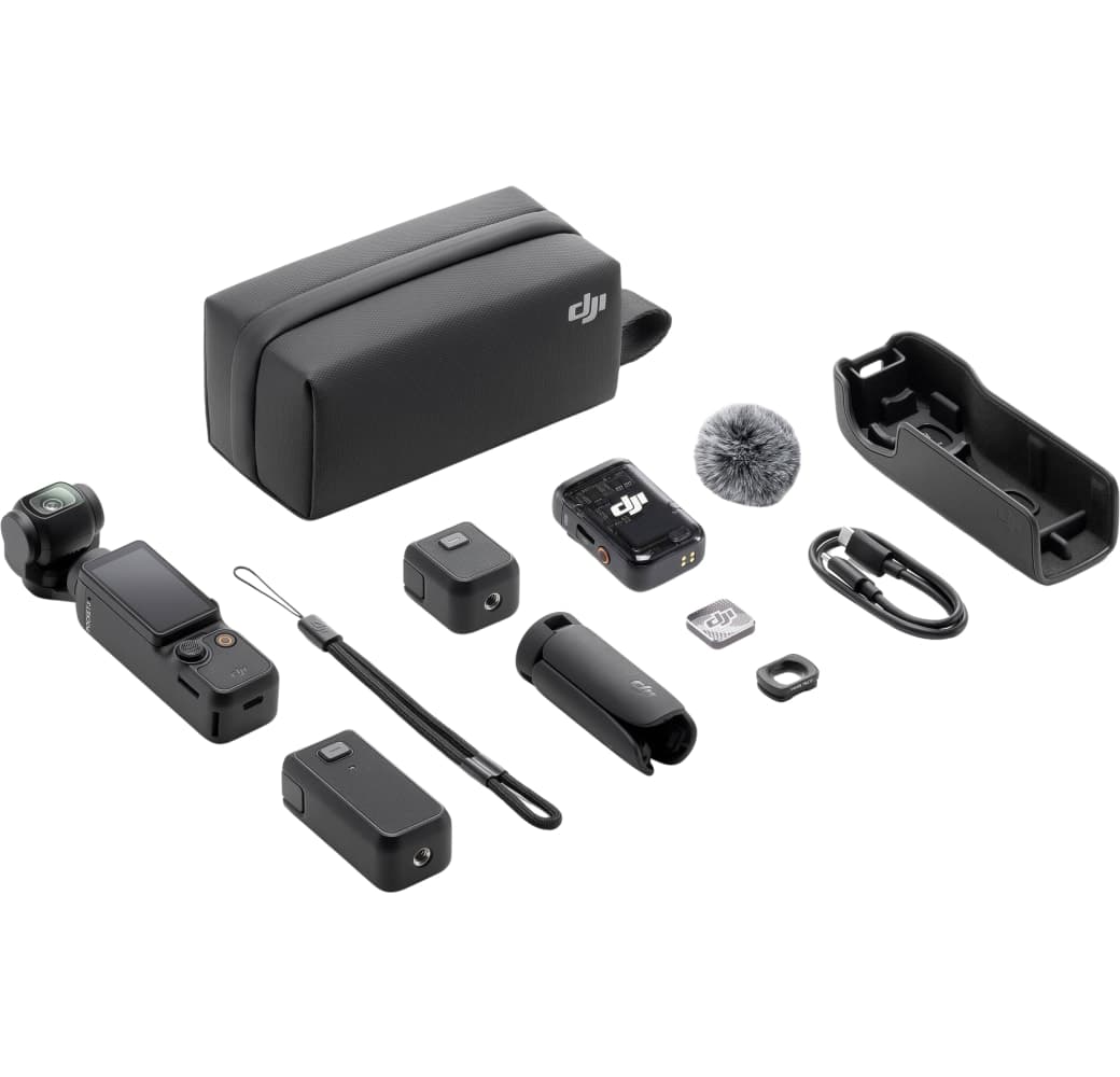 Black DJI Osmo Pocket 3 Creator Combo.4