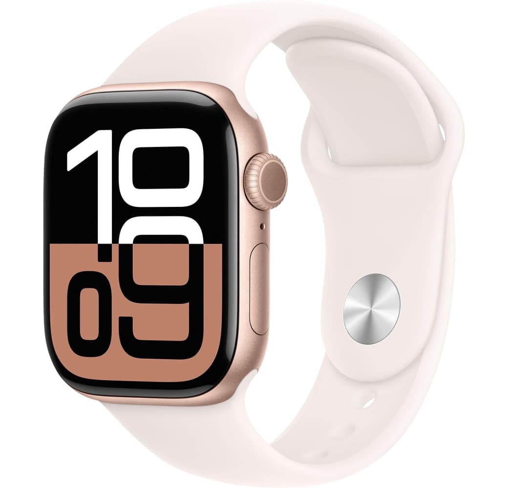 Rosa rubor Apple Watch Series 10 GPS + Cellular, caja de aluminio, 46 mm.1
