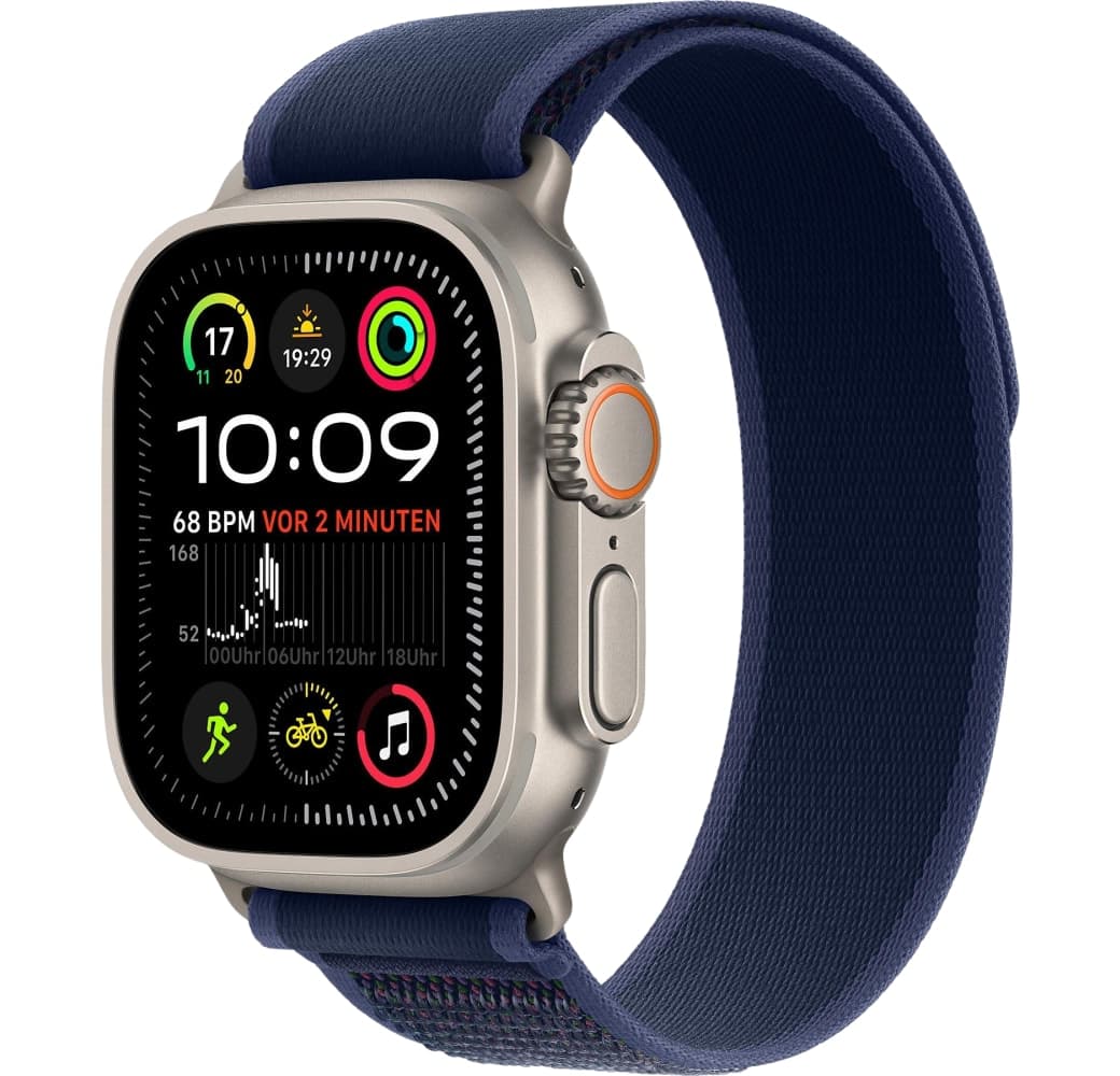 Marine Apple Watch Ultra 2 GPS + Cellular, Titangehäuse, 49 mm.1