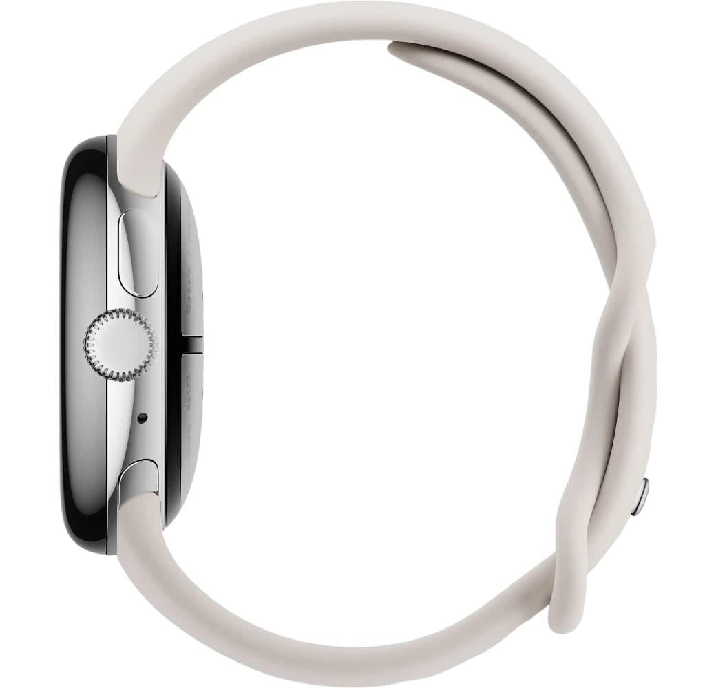 Porcelain Google Pixel Watch3 Smartwatch, Aluminium Case, 41mm.3