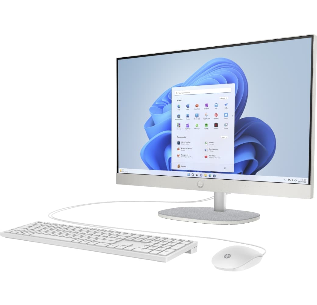 Weiß Hp 24-cr1002ng All-in-One - Intel® Core™ Ultra 5-125U - 16GB - 512 GB - Intel® Intel® Arc™.2