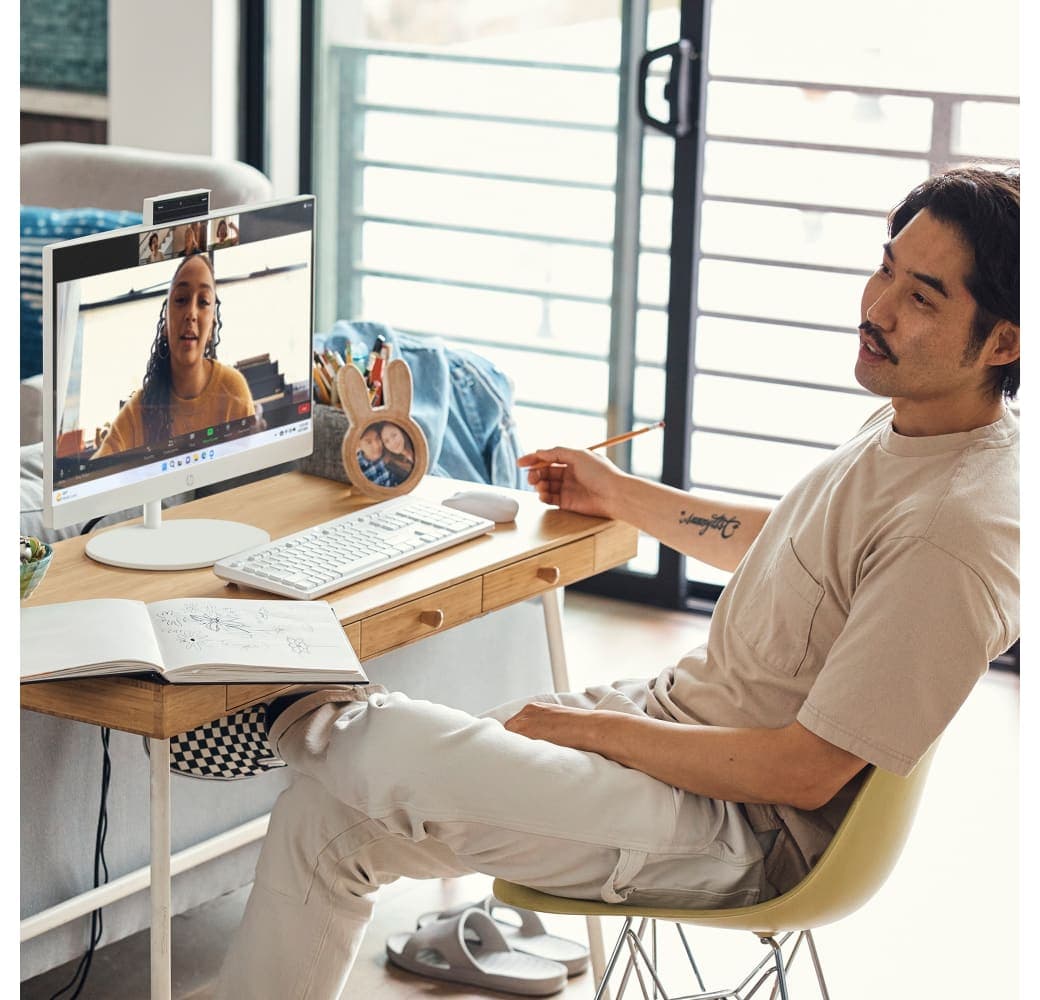 Weiß Hp 24-cr1002ng All-in-One - Intel® Core™ Ultra 5-125U - 16GB - 512 GB - Intel® Intel® Arc™.5