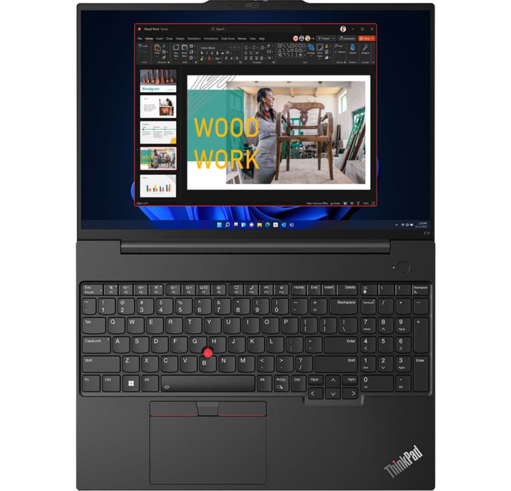 Negro Portátil Lenovo ThinkPad E16 - Intel® Core™ i7-1355U - 16 GB - SSD de 512 GB - NVIDIA® GeForce® MX550 - Español (QWERTY).3