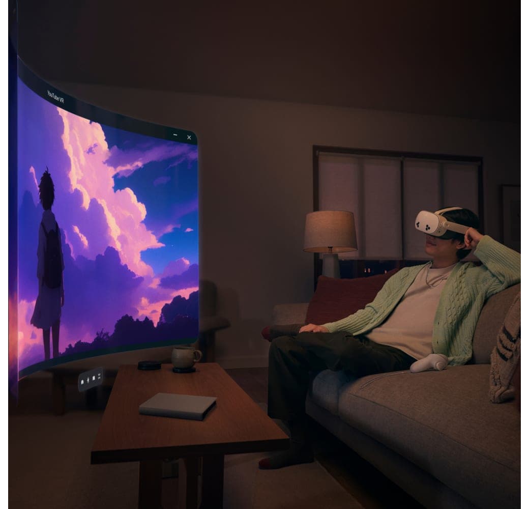 White Meta Quest 3S 128 GB VR Headset.6