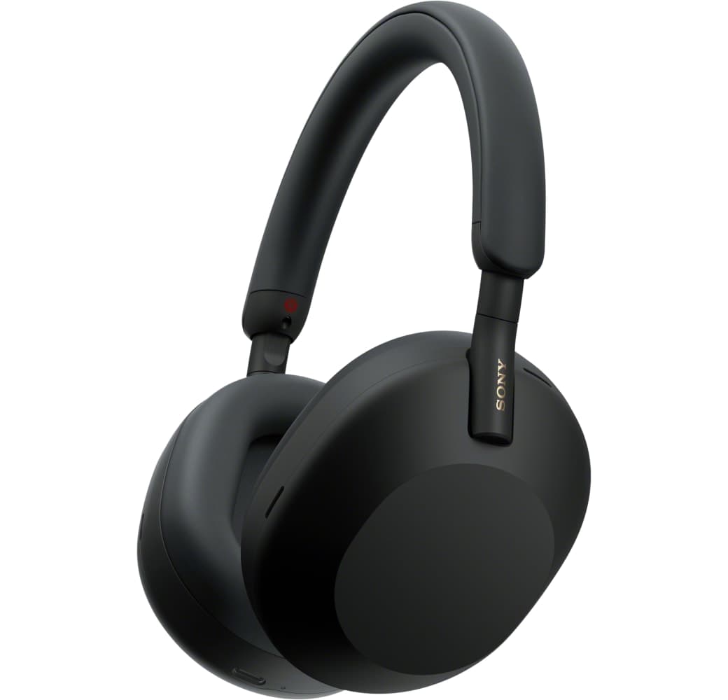 Black Sony WH-1000 XM5 Noise-cancelling Over-ear Bluetooth headphones.1